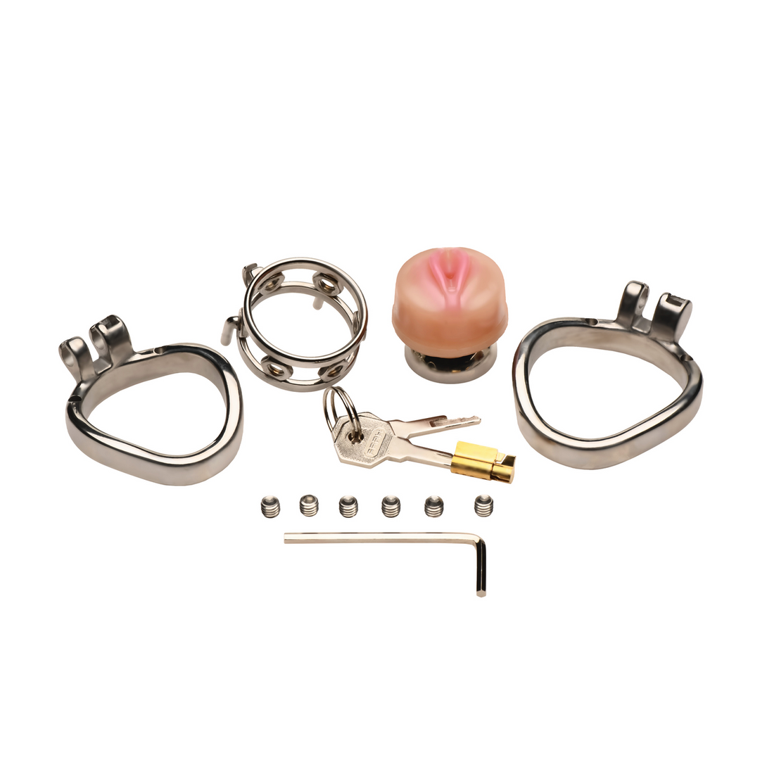 Pussy Boy Metal Kastele Cage – Comfort & Control