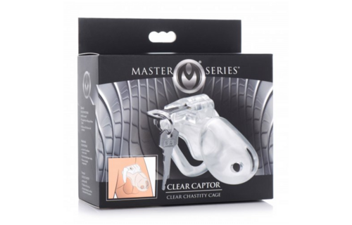 Duidelijke Captor Kuisheidskooi Met Sleutels - Comfort & Controle