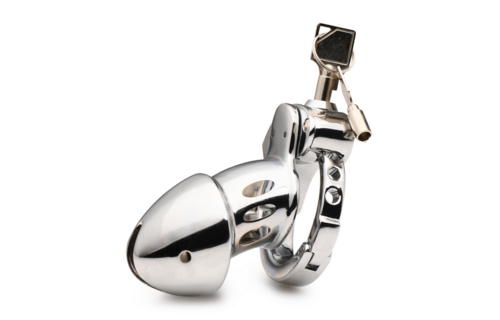 Cock Cuff Snap-On Kuisheidskooi Zilver – Comfort & Stijl