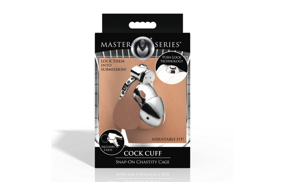 Cock Cuff Snap-On Kuisheidskooi Zilver – Comfort & Stijl