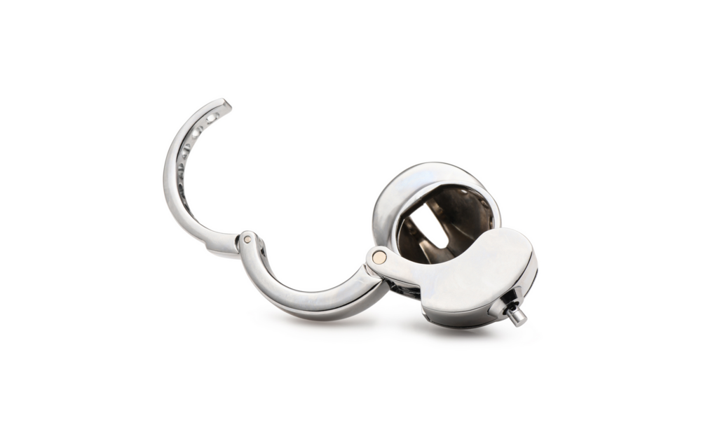Cock Cuff Snap-On Kuisheidskooi Zilver – Comfort & Stijl