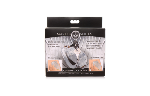 Double Lockdown Chastity Cage – Comfortable & Adjustable