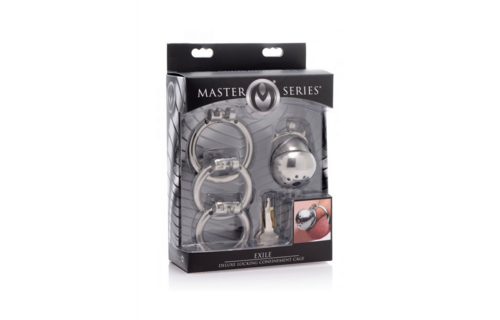 Exile Deluxe Lockable Stainless Steel Kink Cage