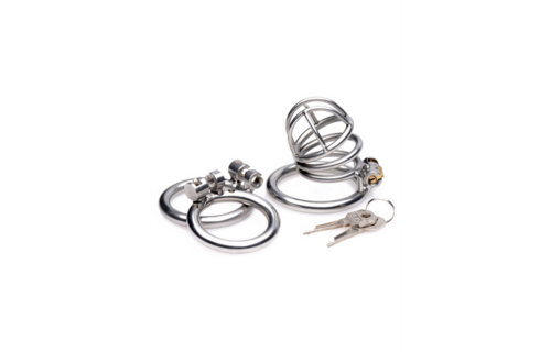 The Pen Deluxe Stainless Steel Lockable Chastity Cage