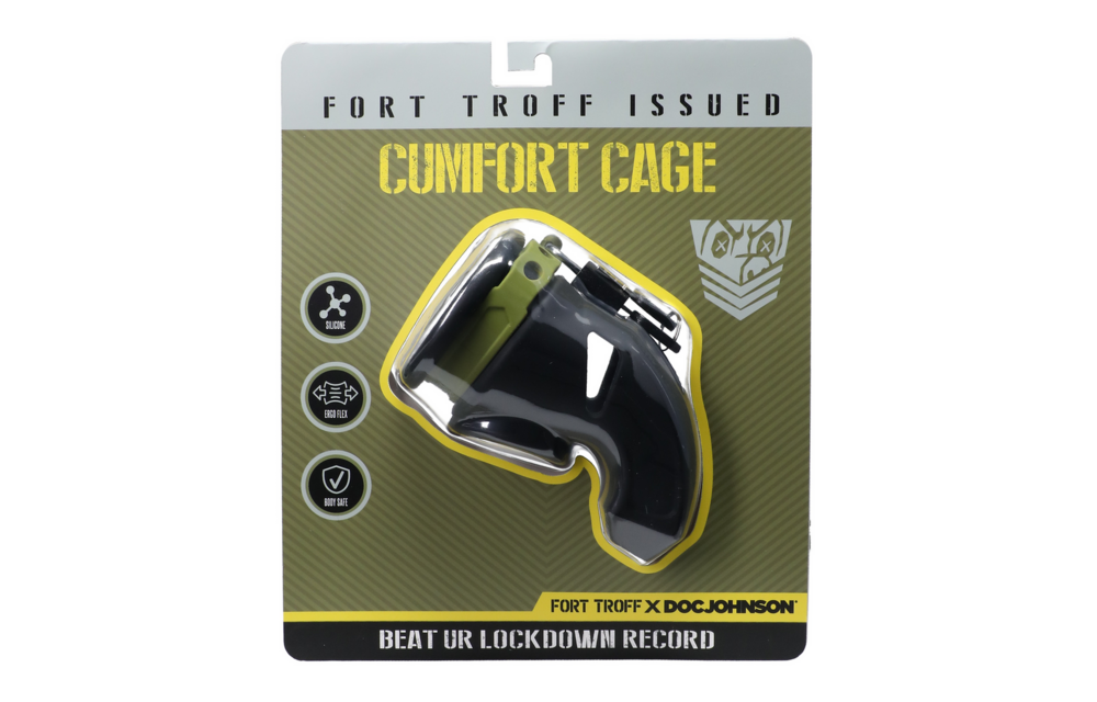 Cumfort Cage Schwarz – Komfort & Sicherheit in Sachen Keuschheit