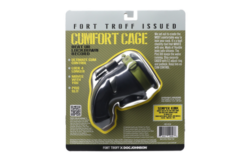 Comfort Cage Black – Comfort & Safety in Chastity