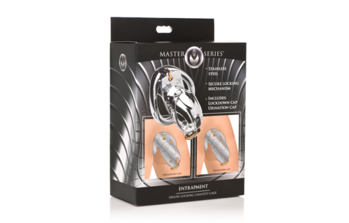 Luxury Lockable Stainless Steel Chastity Cage | Xr Brands