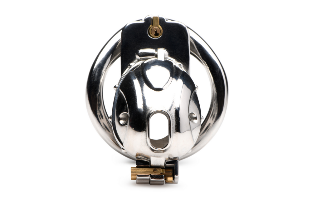Deluxe Vergrendelbare Chastity Cage