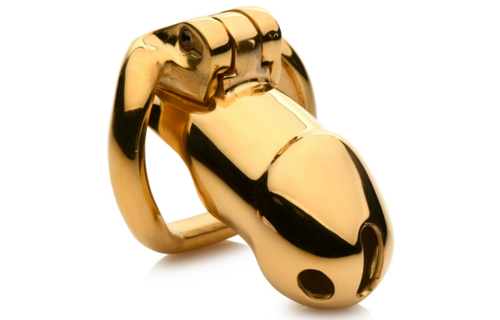 Midas Chastity Cage 18K Gold Plated | Luxury & Security Cage