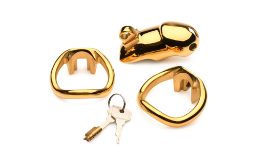 Midas Chastity Cage 18K Gold Plated | Luxury & Security Cage