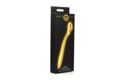 Gold Sensation Wartenberg Wheel Gold - Stimulate Your Senses