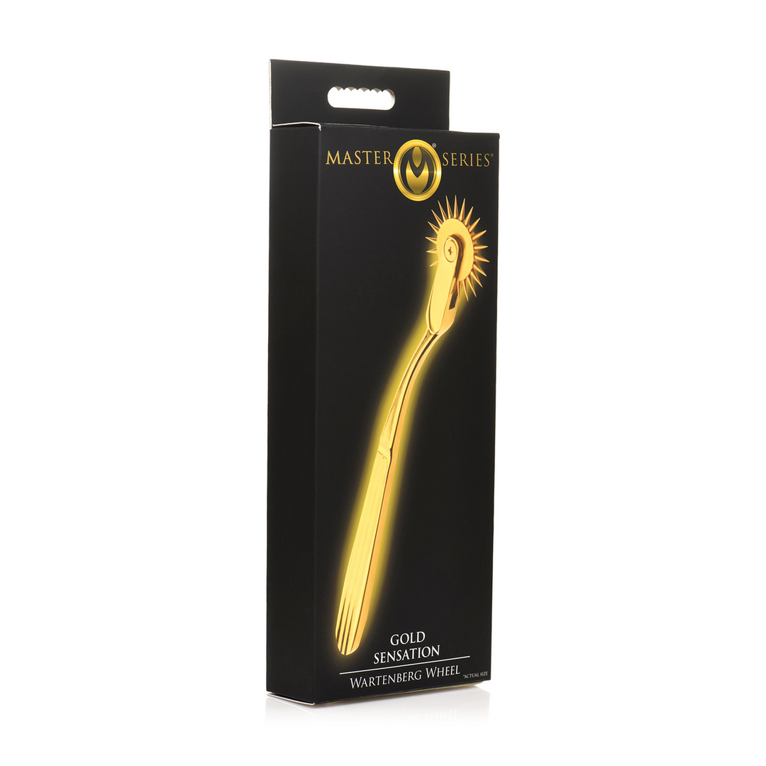 Gold Sensation Wartenberg Wheel Gold - Stimulate Your Senses