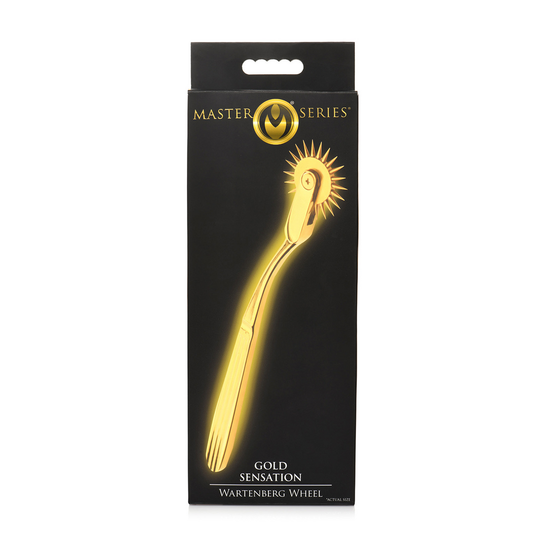 Gold Sensation Wartenberg Wheel Gold - Stimulate Your Senses