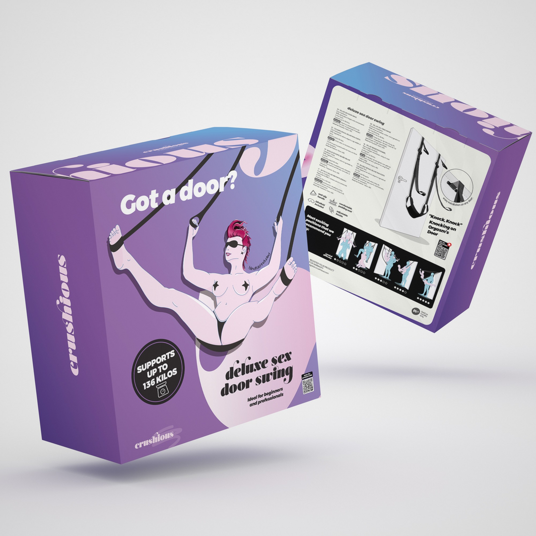 Deluxe Sex Door Swing - Black