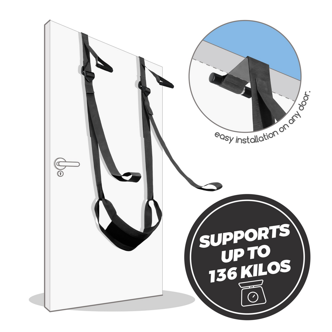 Deluxe Door Swing Black – Safe & Exciting Up to 136 kg