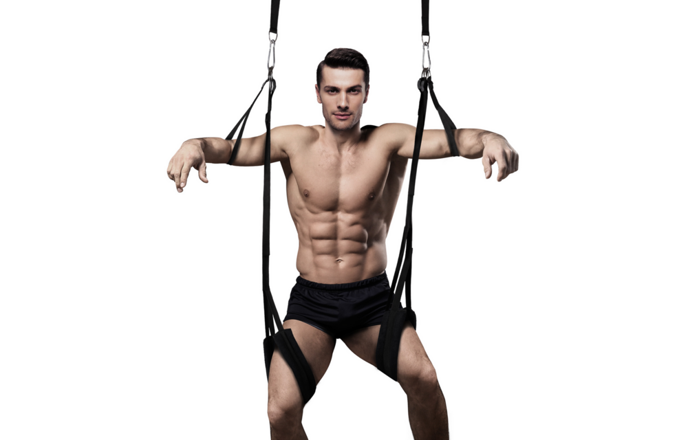 Over the Door Swing - Black