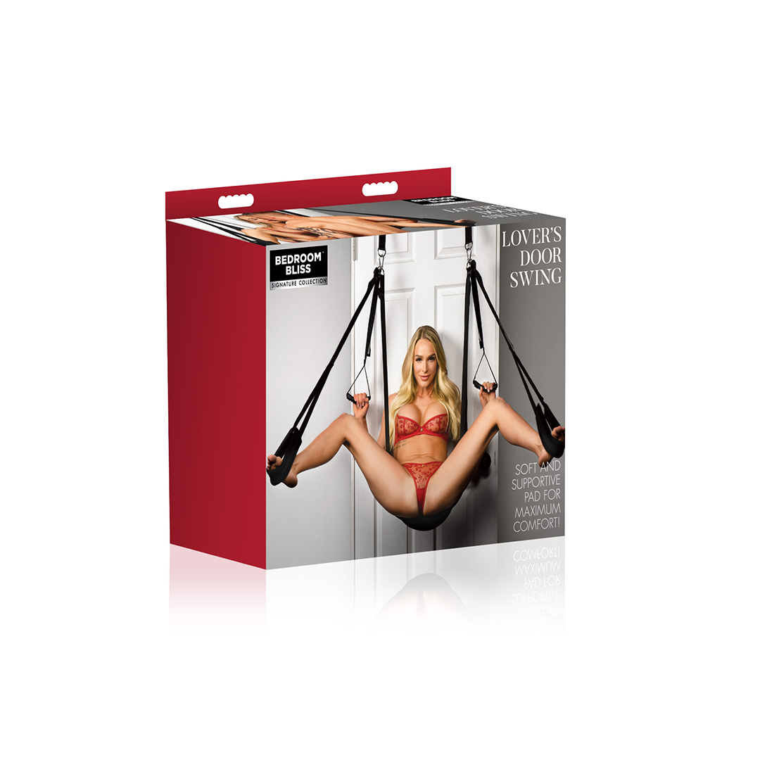 Lover's Door Swing Black – Comfort & Pleasure at the Door