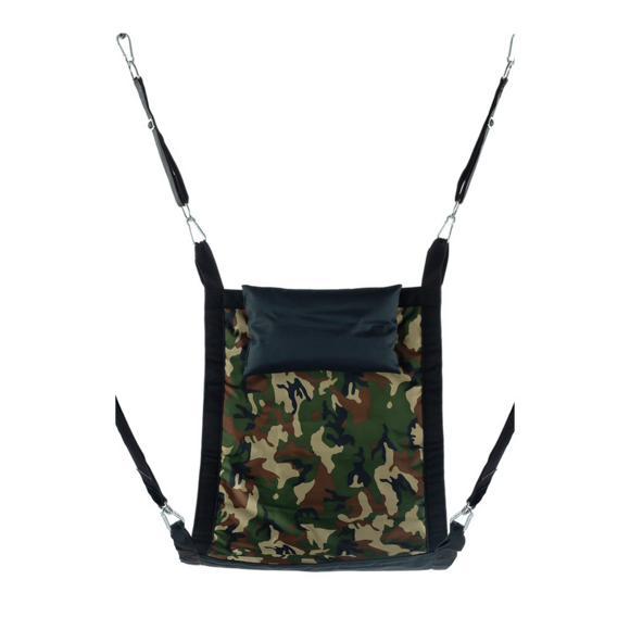 Rectangular Canvas Sling 4 Points | Mr. Sling Green Polyester
