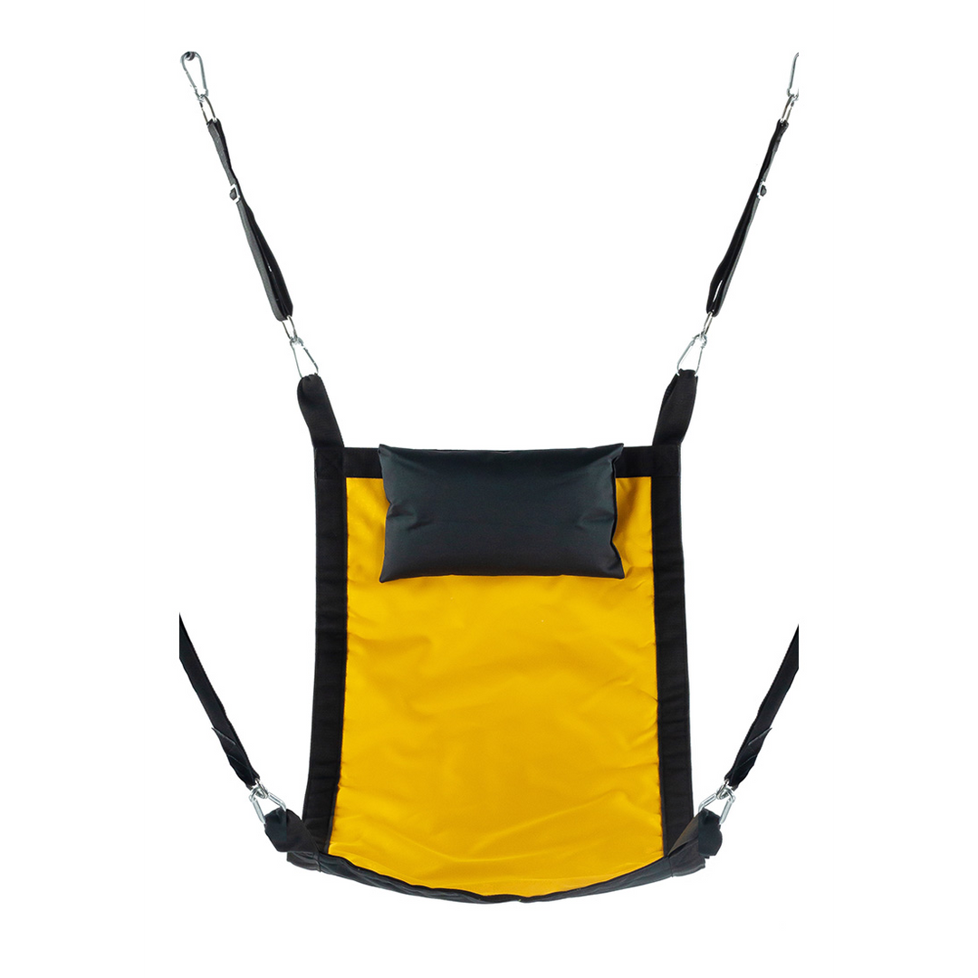 Rectangular Yellow Canvas Sling 4 Points - Comfort & Style