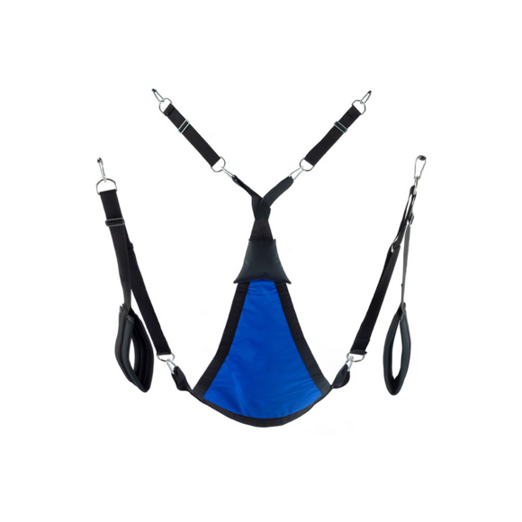 Triangular Canvas Sling Mr. Sling | Sturdy & Stylish Blue