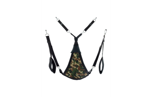 Driehoekige Canvas Sling Camouflage | Comfort & Stabiliteit