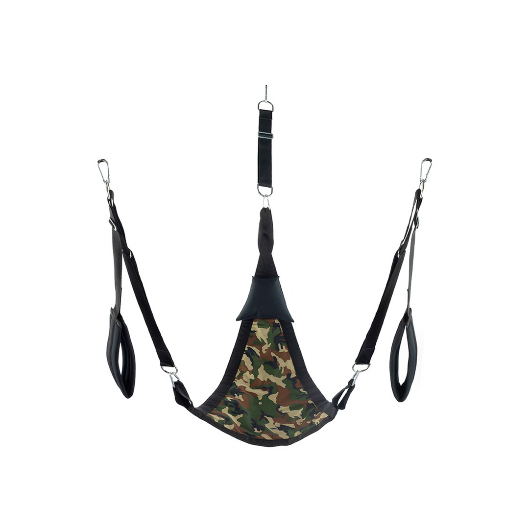 Driehoekige Canvas Sling Camouflage | Comfort & Stabiliteit