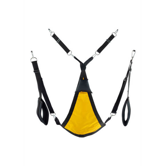 Triangular Canvas Sling Yellow | Safe & Comfortable Mr. Sling
