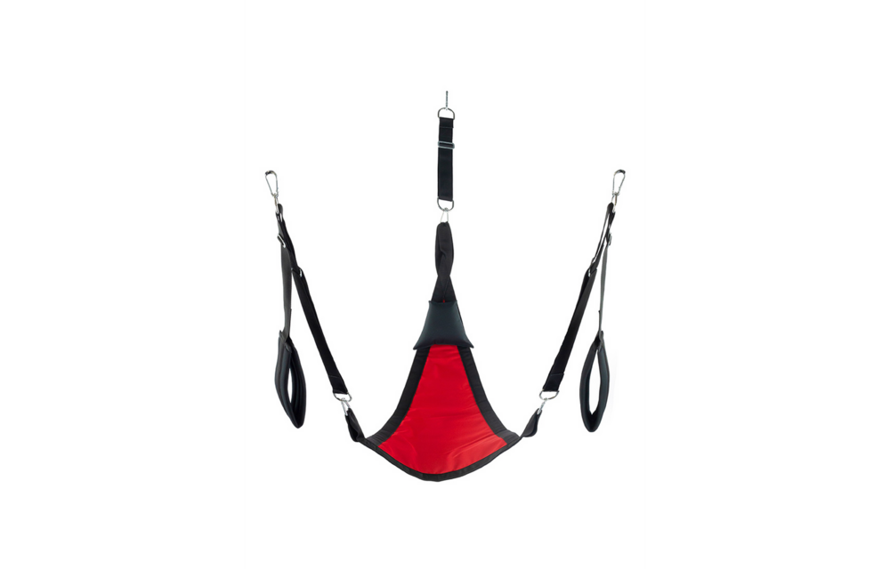 Triangular Canvas Sling Red with 3-4 Points & Camouflage