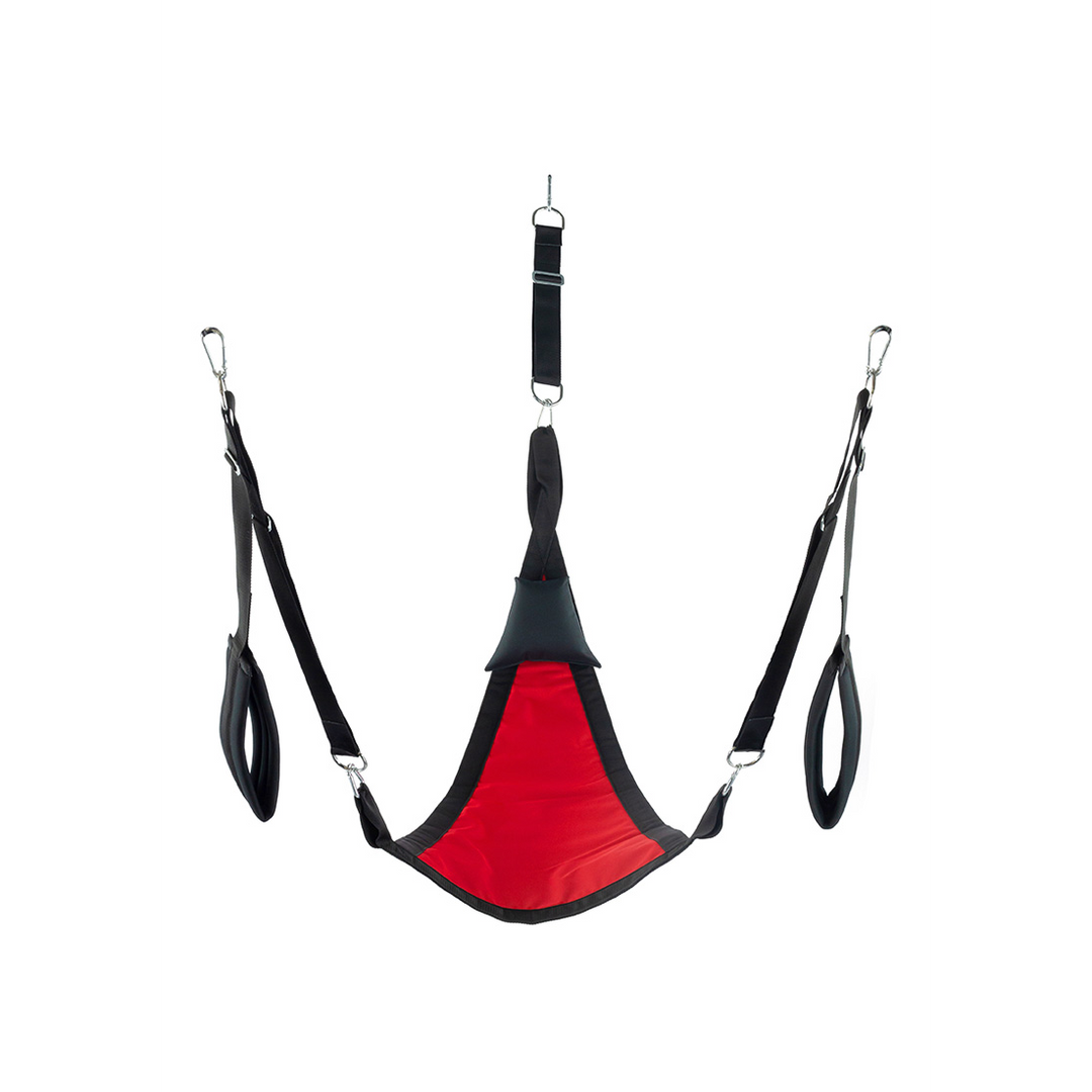 Driehoekige Canvas Sling Rood met 3-4 Punten & Camouflage