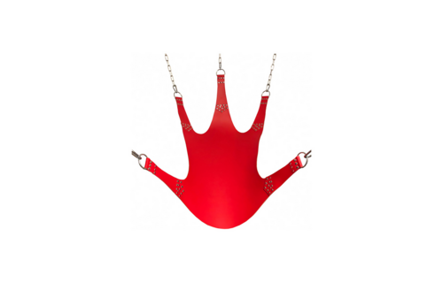 Lederschlinge 5 Punkte Robust & Stark – Mr. Sling Rot