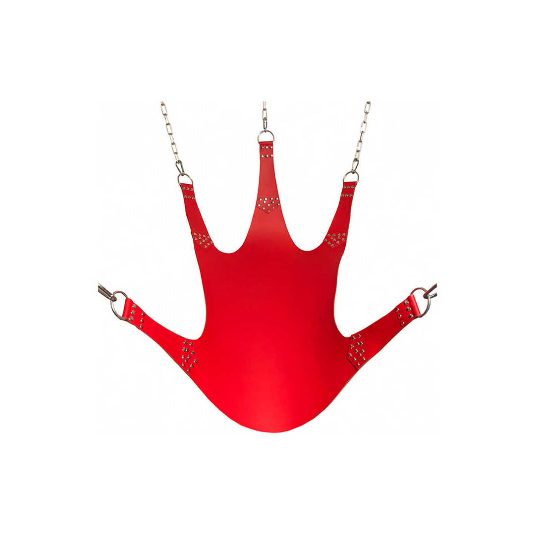 Leather Sling 5 Points Tough & Strong – Mr. Sling Red