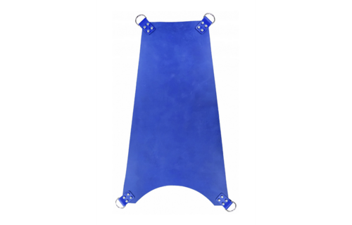 Aangepaste Leren Sling 4 Punten | Stijlvol & Stevig Blauw