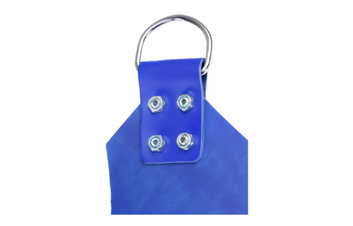 Ledertragehilfe Blaue Schlinge mit 4 Metallringen | Mr. Sling