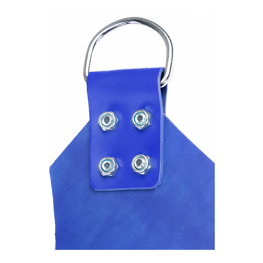 Leren Draagdoek Blauwe Sling met 4 Metalen Ringen | Mr. Sling