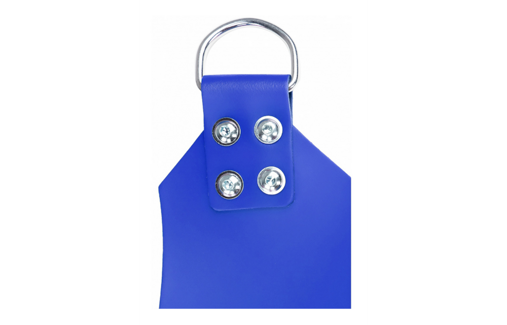 Leren Draagdoek Blauwe Sling met 4 Metalen Ringen | Mr. Sling