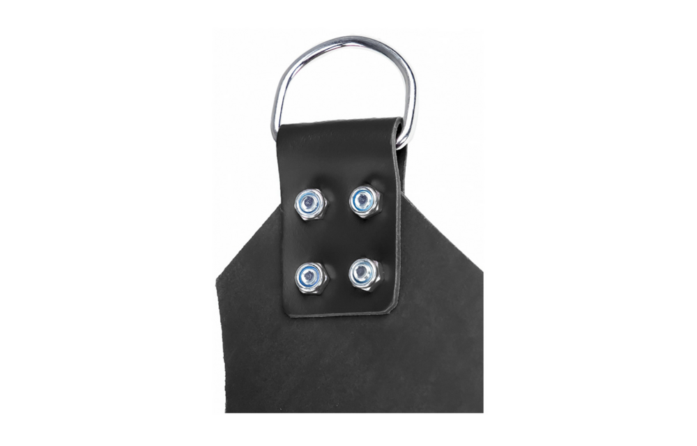Leren Sling met 4 Ringen | Luxe Draagdoek Mr. Sling Zwart