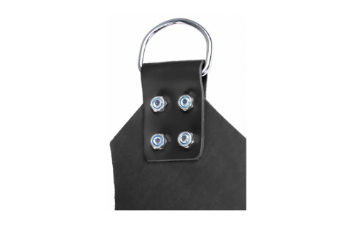 Leren Sling met 4 Ringen | Luxe Draagdoek Mr. Sling Zwart