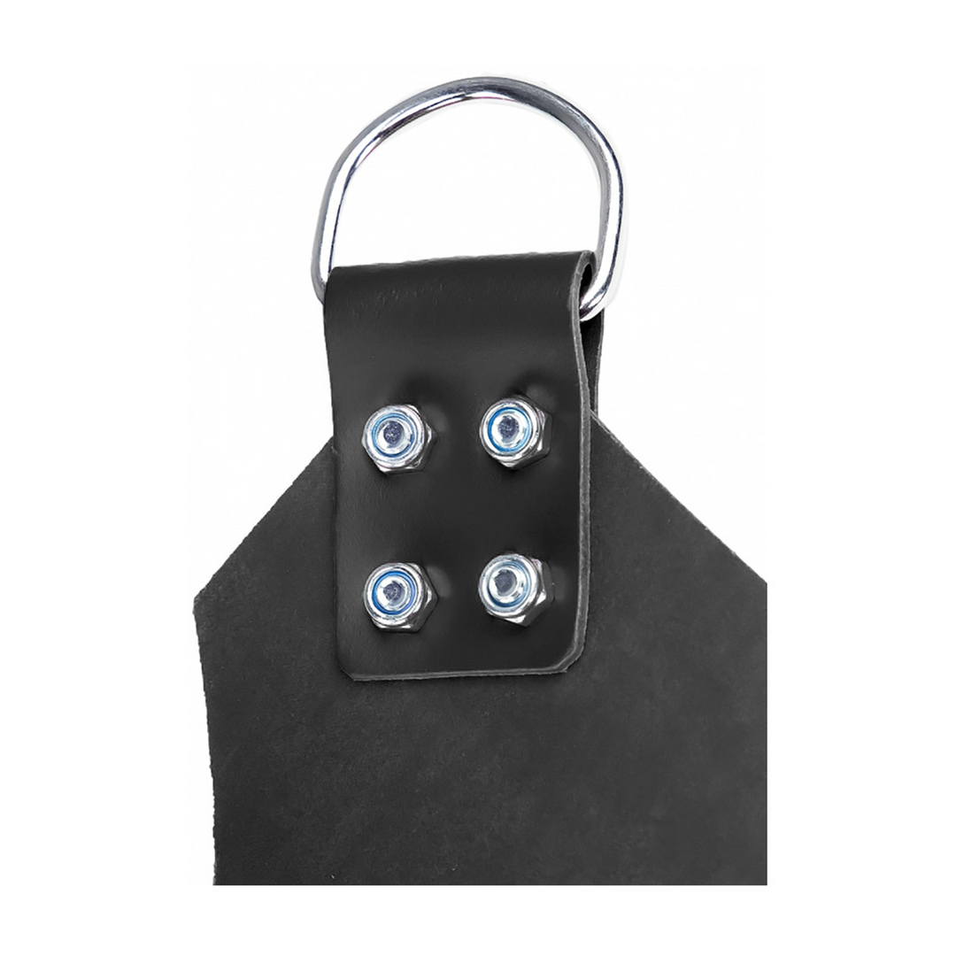 Leren Sling met 4 Ringen | Luxe Draagdoek Mr. Sling Zwart