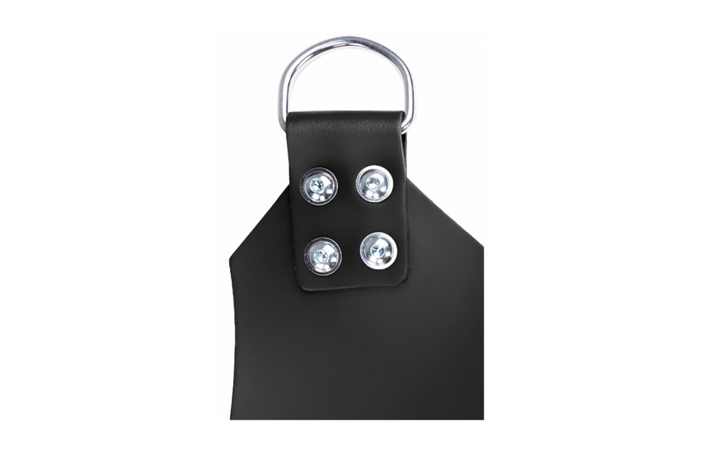 Leren Sling met 4 Ringen | Luxe Draagdoek Mr. Sling Zwart