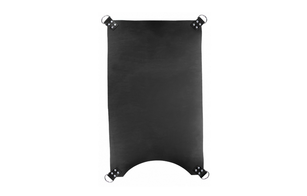 Leather Sling with 4 Rings | Luxury Carrying Strap Mr. Sling Black