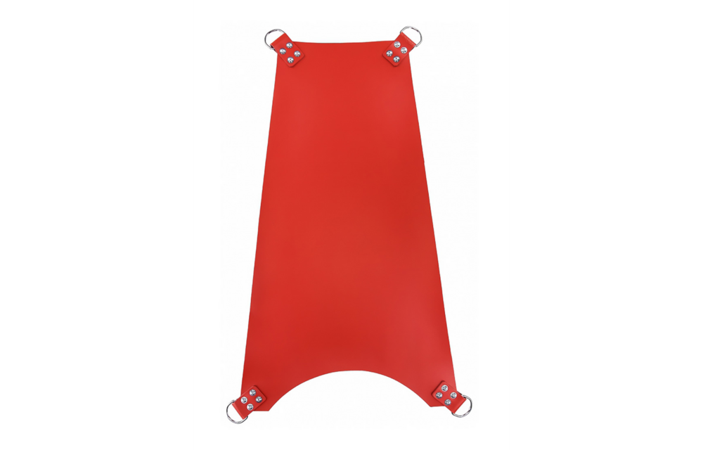 Customised leather sling 4 points - Luxury carrying comfort red