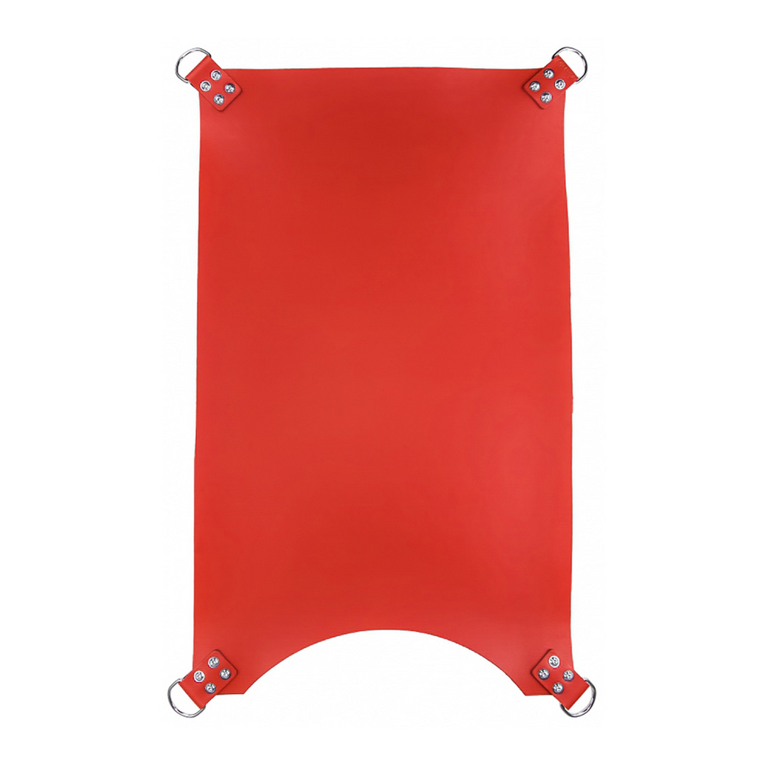 Leder-Tragetuch 4 Punkte Rot | Stilvolles & strapazierfähiges Tragetuch