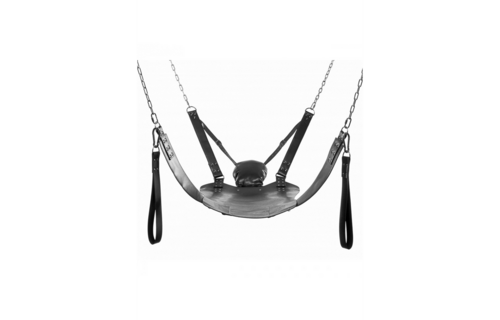 Extreme Sling Seksschommel - Stevig Leer & Ultieme Controle