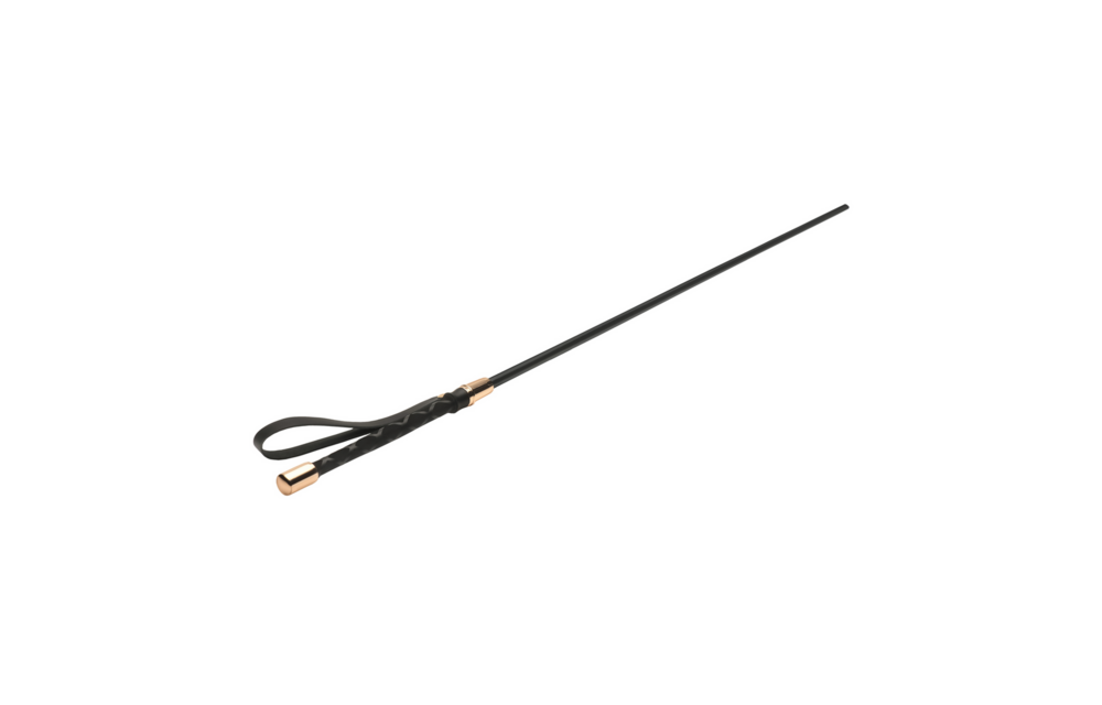 Sinful Impact Cane Zwart/Goud – Dominantie & Sensatie!