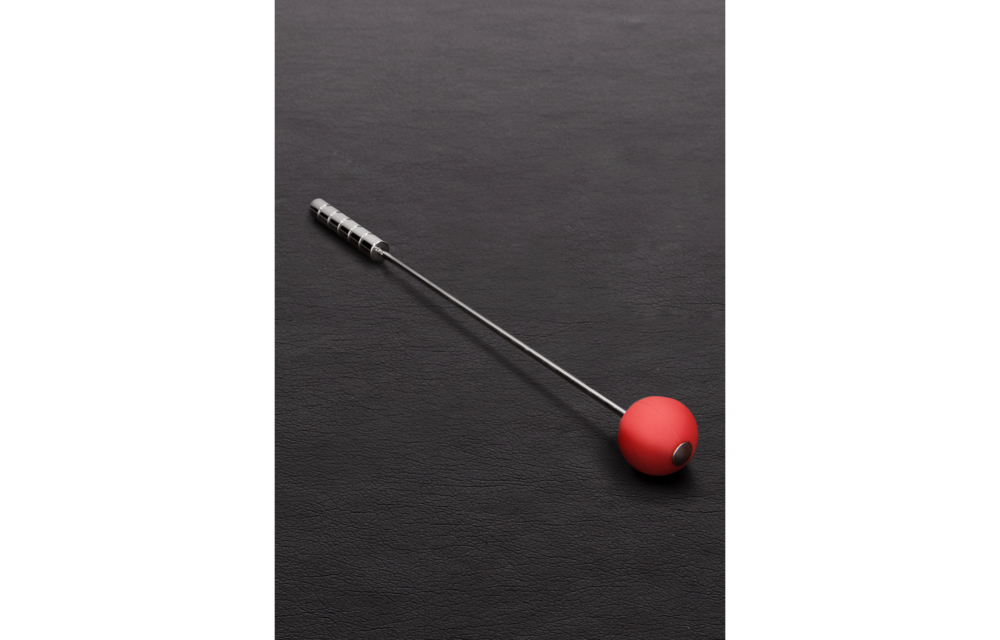 Butt Bruiser Crop – Luxury Kinky Whip Made of Steel & Silicone