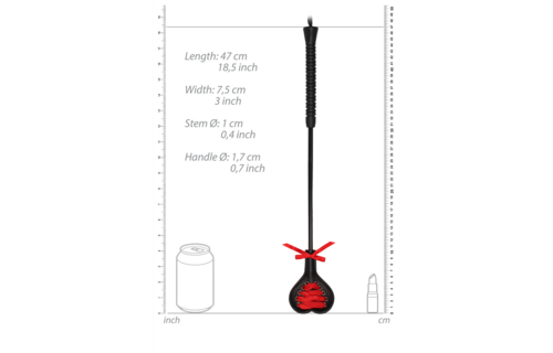 Heart-Shaped Crop With Red Lace – Stylish & Powerful