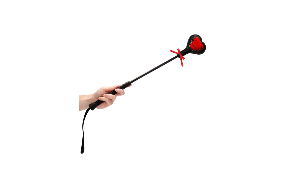 Heart-Shaped Crop With Red Lace – Stylish & Powerful