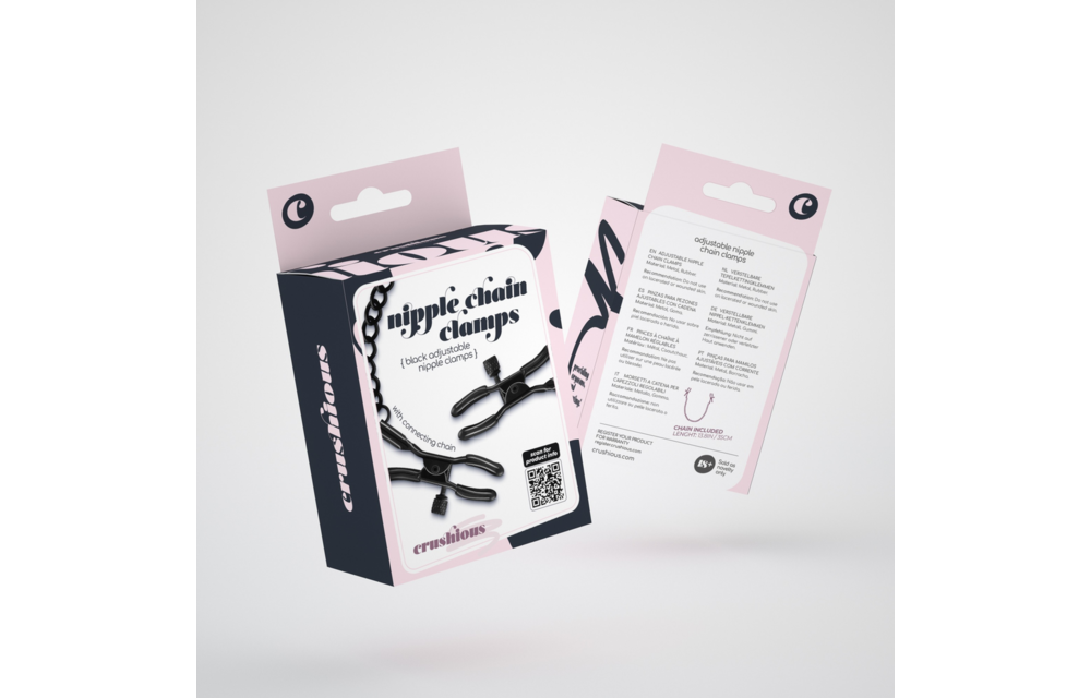 Tepelketting Klemmen Zwart | Comfort & Speels Genot