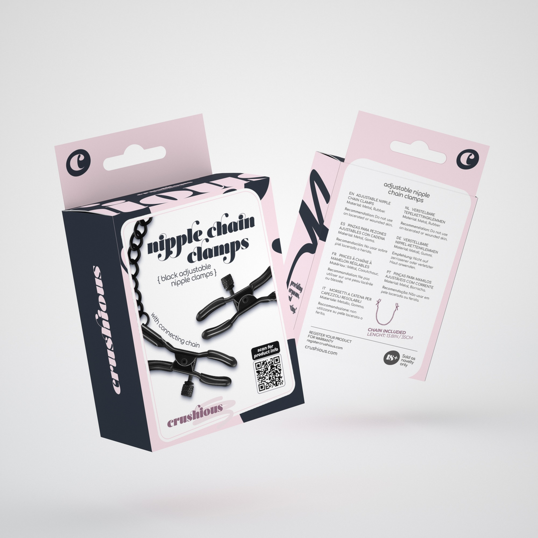 Tepelketting Klemmen Zwart | Comfort & Speels Genot