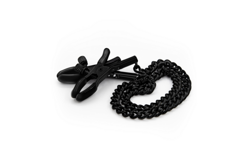 Nipple Chain Clamps Black | Comfort & Playful Pleasure